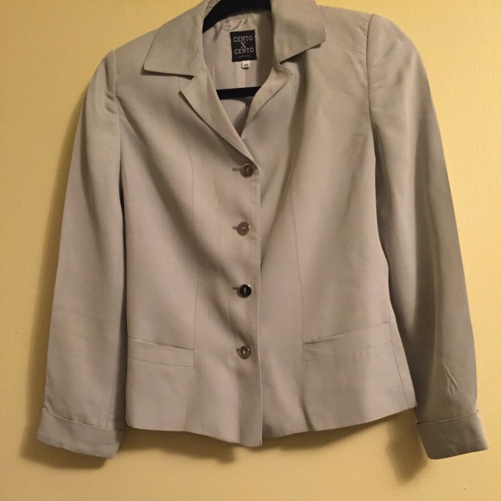 Cento X Cento Italian jacket & skirt size 40 (4US)